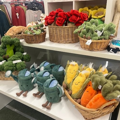 Jellycat display in-store